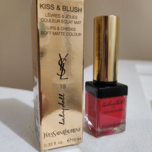 ***SOLD*** BRAND NEW YSL BABY DOLL KISS & BLUSH - 19 CORAIL SULFUREUX